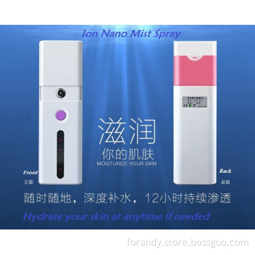 Portable Nano Handy Mist Spray with USB Power Bank